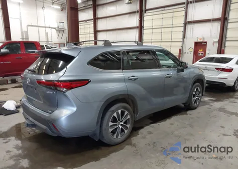 2021 Toyota Highlander Hybrid Xle из США, поврежденный, VIN 5TDHBRCH9MS031494